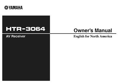 yamaha htr 2064 service manual