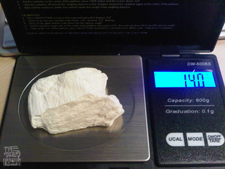 how much does a 50 rock of crack weigh